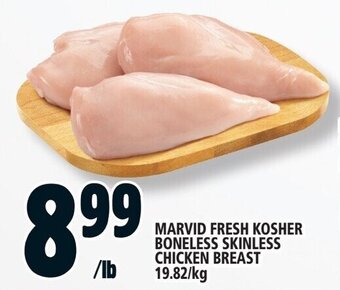 Metro MARVID FRESH KOSHER BONELESS SKINLESS CHICKEN BREAST offer
