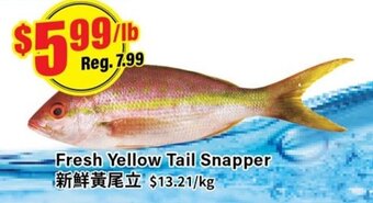 Btrust Supermarket Fresh Yellow Tail Snapper offer