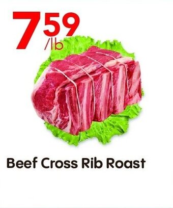 Lucky Supermarket Beef Cross Rib Roast offer