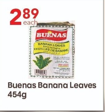 Lucky Supermarket Buenas Banana Leaves 454g offer