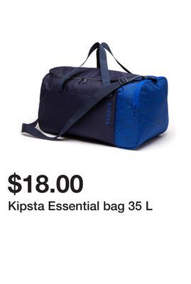Decathlon Kipsta essential bag 35 l offer