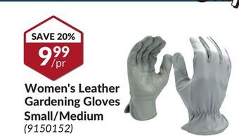 Princess Auto Women's leather gardening gloves pr pr offer