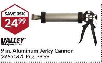 Princess Auto 9 in. aluminum jerky cannon offer