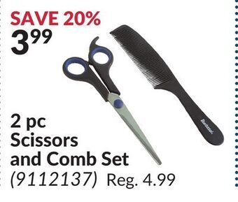 Princess Auto 2 pc scissors and comb set offer