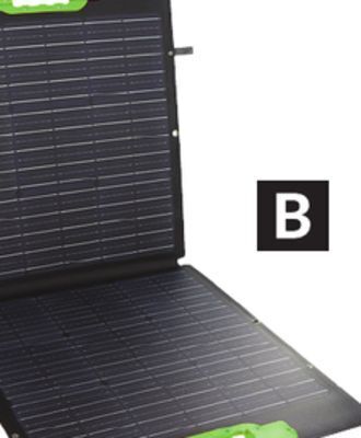 Princess Auto 110w foldable solar panels for li-ion portable power stations offer