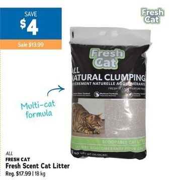 Ren’s Pets Depot All fresh cat fresh scent cat litter offer