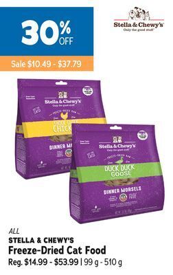 Ren’s Pets Depot Stella & chewy's freeze-dried cat food offer