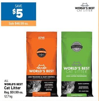 Ren’s Pets Depot All world's best cat litter offer