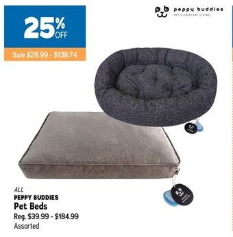 Ren’s Pets Depot All peppy buddies pet beds offer