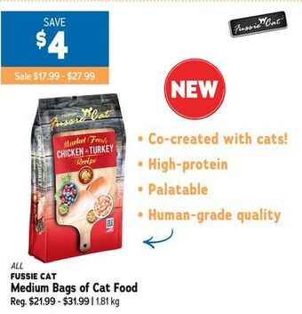 Ren’s Pets Depot All fussie cat medium bags of cat food offer