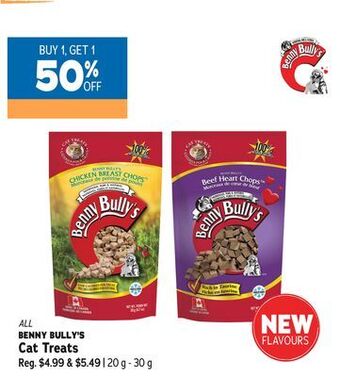 Ren’s Pets Depot All benny bully's cat treats offer