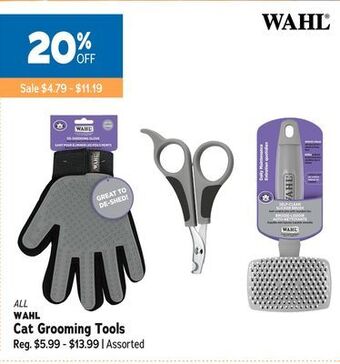 Ren’s Pets Depot Wahl cat grooming tools offer