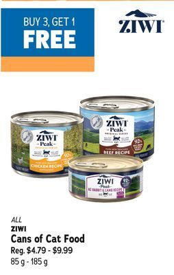 Ren’s Pets Depot All ziwi cans of cat food offer