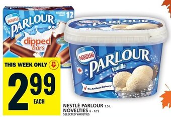 Food Basics NESTLÉ PARLOUR NOVELTIES offer