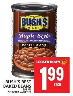 Food Basics BUSH'S BEST BAKED BEANS offer
