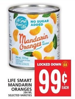 Food Basics LIFE SMART MANDARIN ORANGES offer