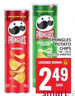 Food Basics PRINGLES POTATO CHIPS offer