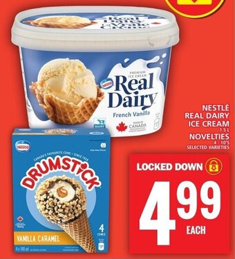 Food Basics NESTLÉ REAL DAIRY ICE CREAM NOVELTIES offer