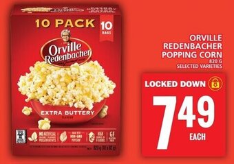 Food Basics ORVILLE REDENBACHER POPPING CORN offer