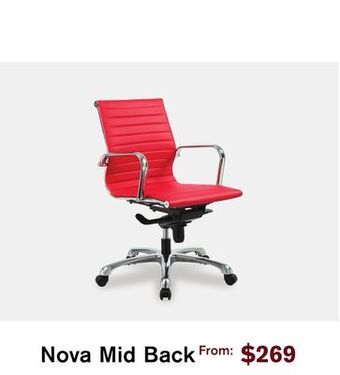 Source Office Furnishings Nova mid back offer