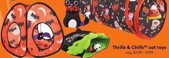 Petsmart Thrills & chills cat toys offer