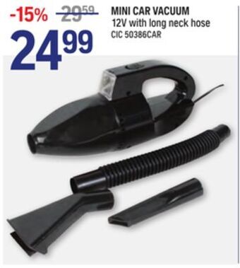 NAPA Auto Parts Mini car vacuum offer