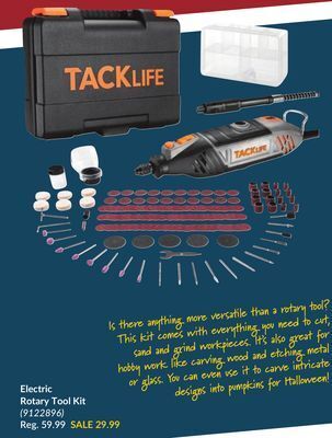 Princess Auto Electric rotary tool kit offer