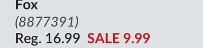Princess Auto Fox offer