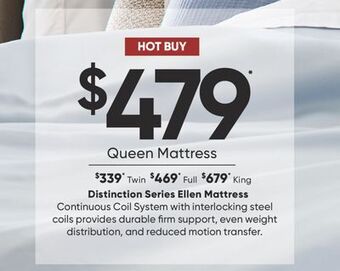 Sleep Country Distinction series ellen mattress offer