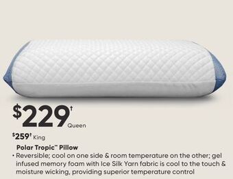 Sleep Country Polar tropic pillow offer