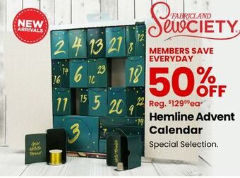Hemline advent calendar