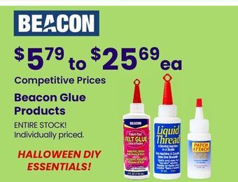 Beacon glue products