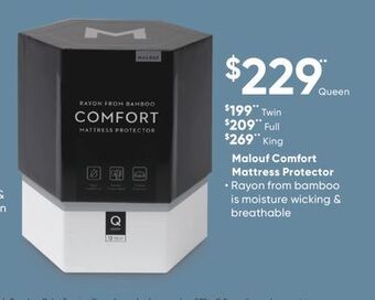 Dormez Vous Malouf comfort mattress protector offer