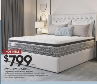 Dormez Vous Kingsdown studio burton mattress offer