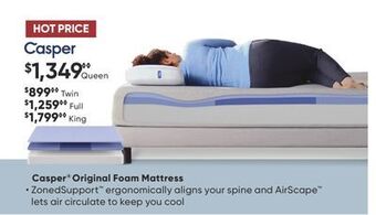 Dormez Vous Casper original foam mattress offer