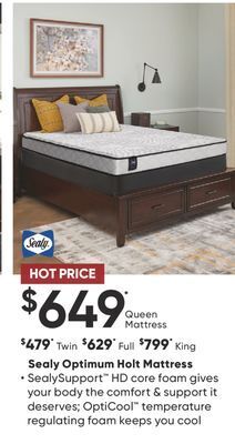 Dormez Vous Sealy optimum holt mattress offer
