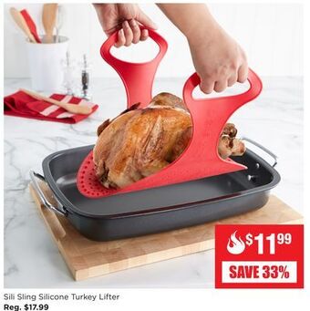 Kitchen Stuff Plus Sili sling silicone turkey lifter offer