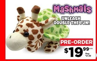 Showcase Mashmals unleash double the fun offer