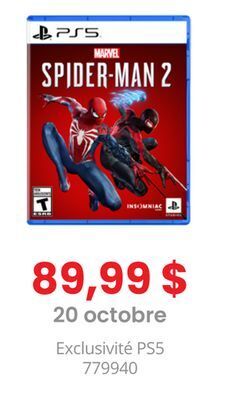 GameStop Marvel's spider-man 2 launch edition ps5 offer