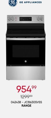 Meubles RD Ge appliances range offer