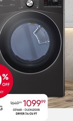 Meubles RD Dryer 7.4 cu ft offer