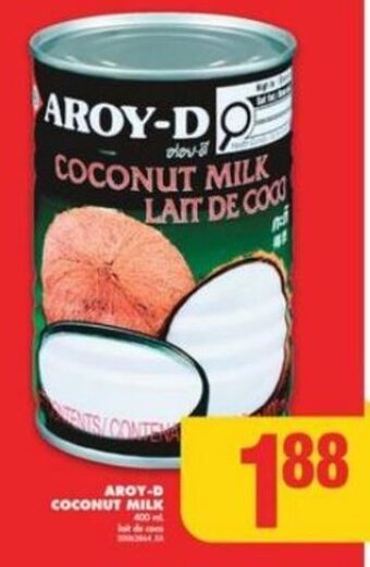 No Frills AROY-D COCONUT MILK 400ml offer