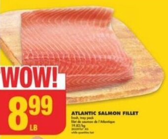 No Frills ATLANTIC SALMON FILLET offer