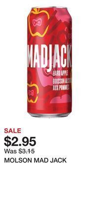 The Beer Store Molson mad jack offer