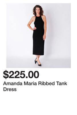 TSC Stores Amanda maria ribbed tank dress offer