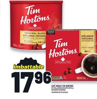 Metro Café moulu tim hortons | tim hortons coffee capsules offer