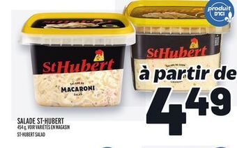 Metro Salade st-hubert | st-hubert salad offer