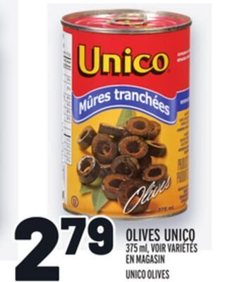 Metro Olives unico | unico olives offer