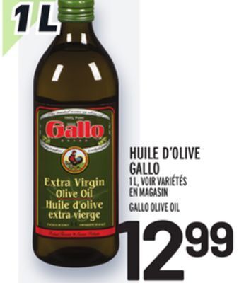 Metro Huile d'olive gallo | gallo olive oil offer