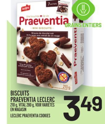 Metro Biscuits praeventia leclerc | leclerc praeventia cookies offer